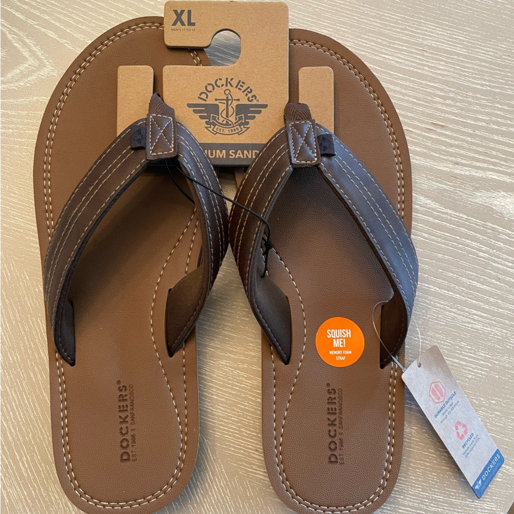 Dockers Mens Flip Flop Sandals